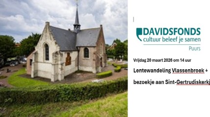 Lentewandeling in Vlassenbroek met gids