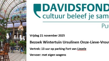 Bezoek aan Wintertuin Ursulinen Onze-Lieve-Vrouw-Waver